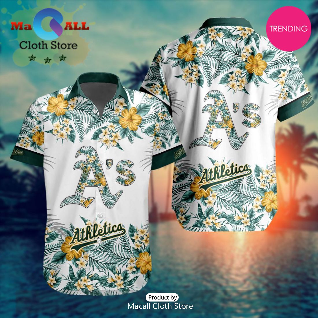 Oakland Athletics MLB Special Hawaiian Shirts And Shorts