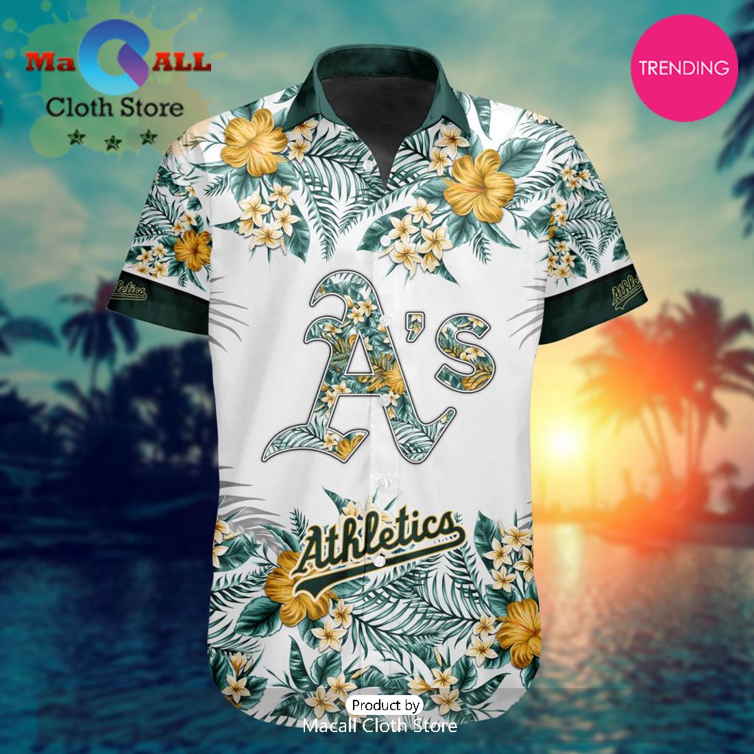 Oakland Athletics MLB Special Hawaiian Shirts And Shorts