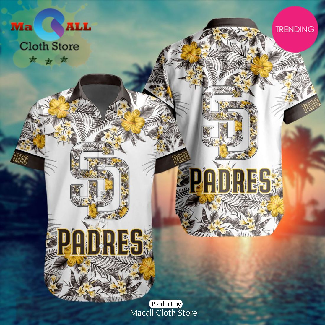 San Diego Padres MLB Special Hawaiian Shirts And Shorts