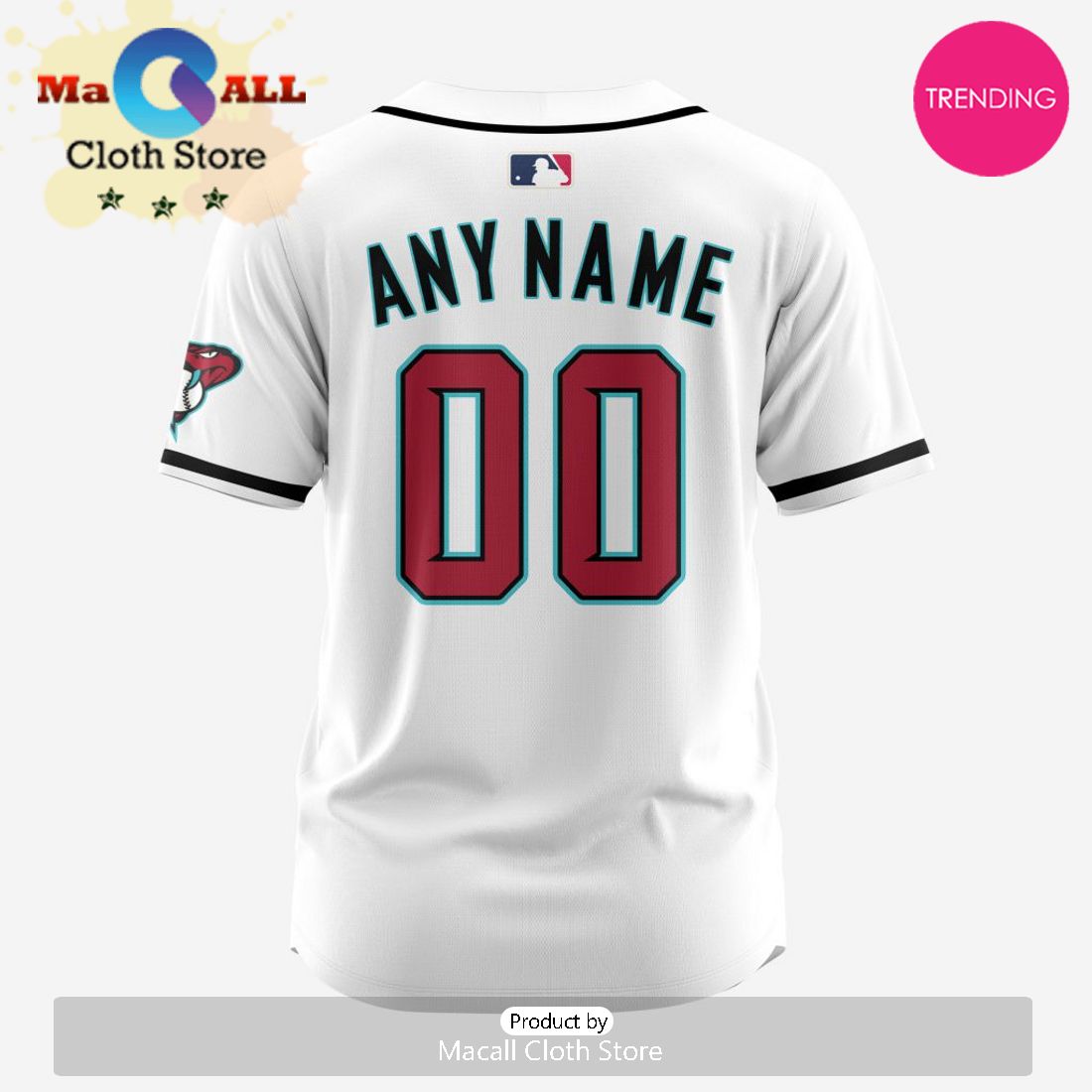 Arizona Diamondbacks MLB Personalized 2024 Home Baseball Jersey
