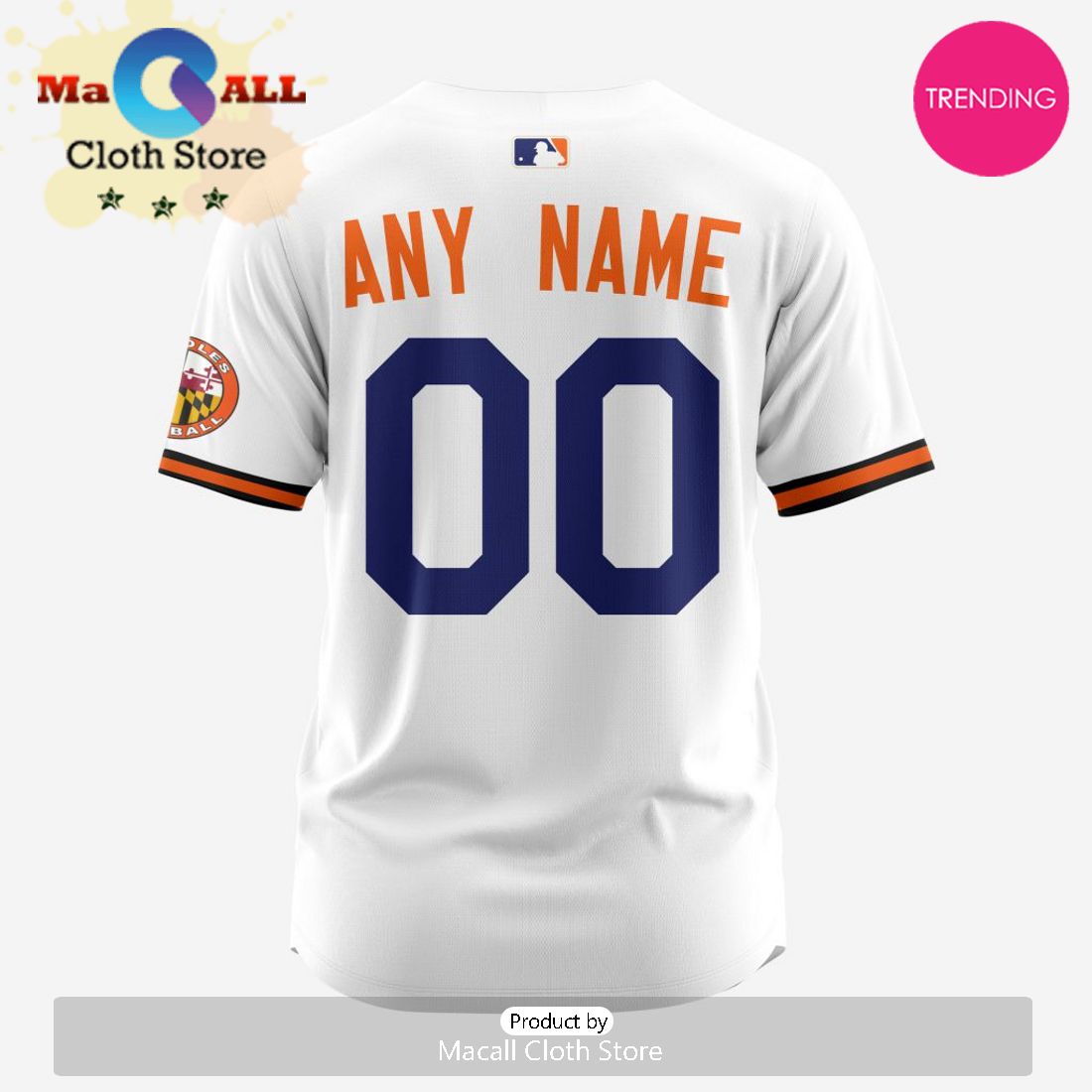 Baltimore Orioles MLB Personalized 2024 Home Baseball Jersey