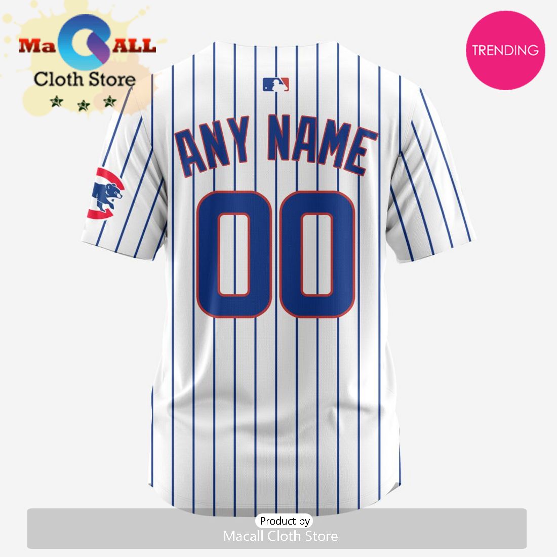 Chicago Cubs MLB Personalized 2024 Home Baseball Jersey
