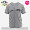 Detroit Tigers MLB Custom Gradient Design Baseball Jersey