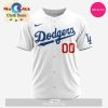 Los Angeles Dodgers MLB Custom Gradient Design Baseball Jersey