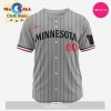 Minnesota Twins MLB Custom Gradient Design Baseball Jersey
