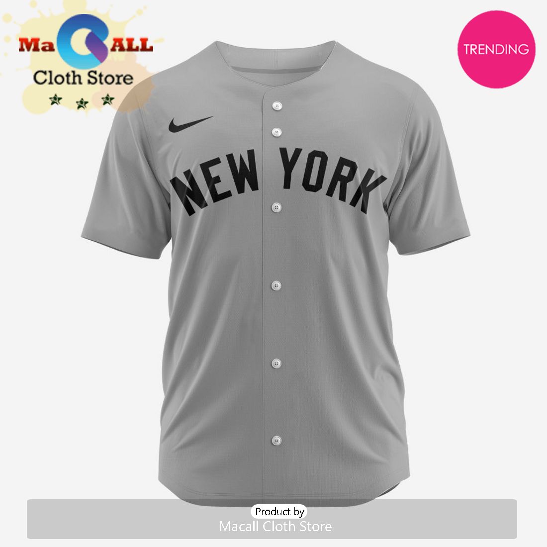 New York Yankees Custom MLB 2024 Road Baseball Jersey New York Yankees Custom MLB 2024 Road Baseball Jersey