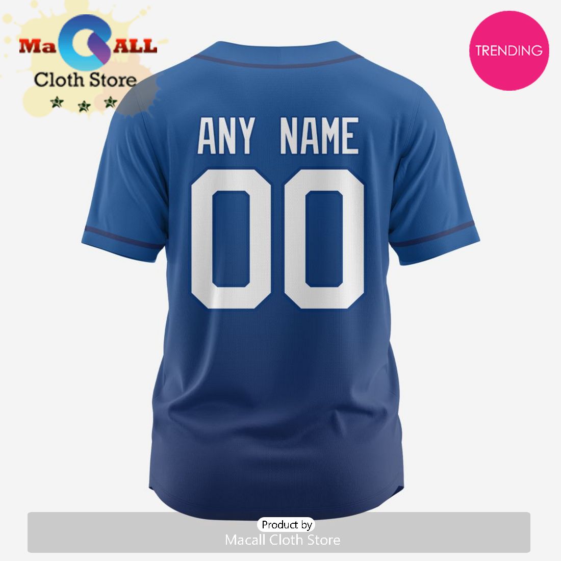 Toronto Blue Jays MLB Custom Gradient Design Baseball Jersey