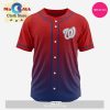Washington Nationals Custom MLB 2024 Road Baseball Jersey