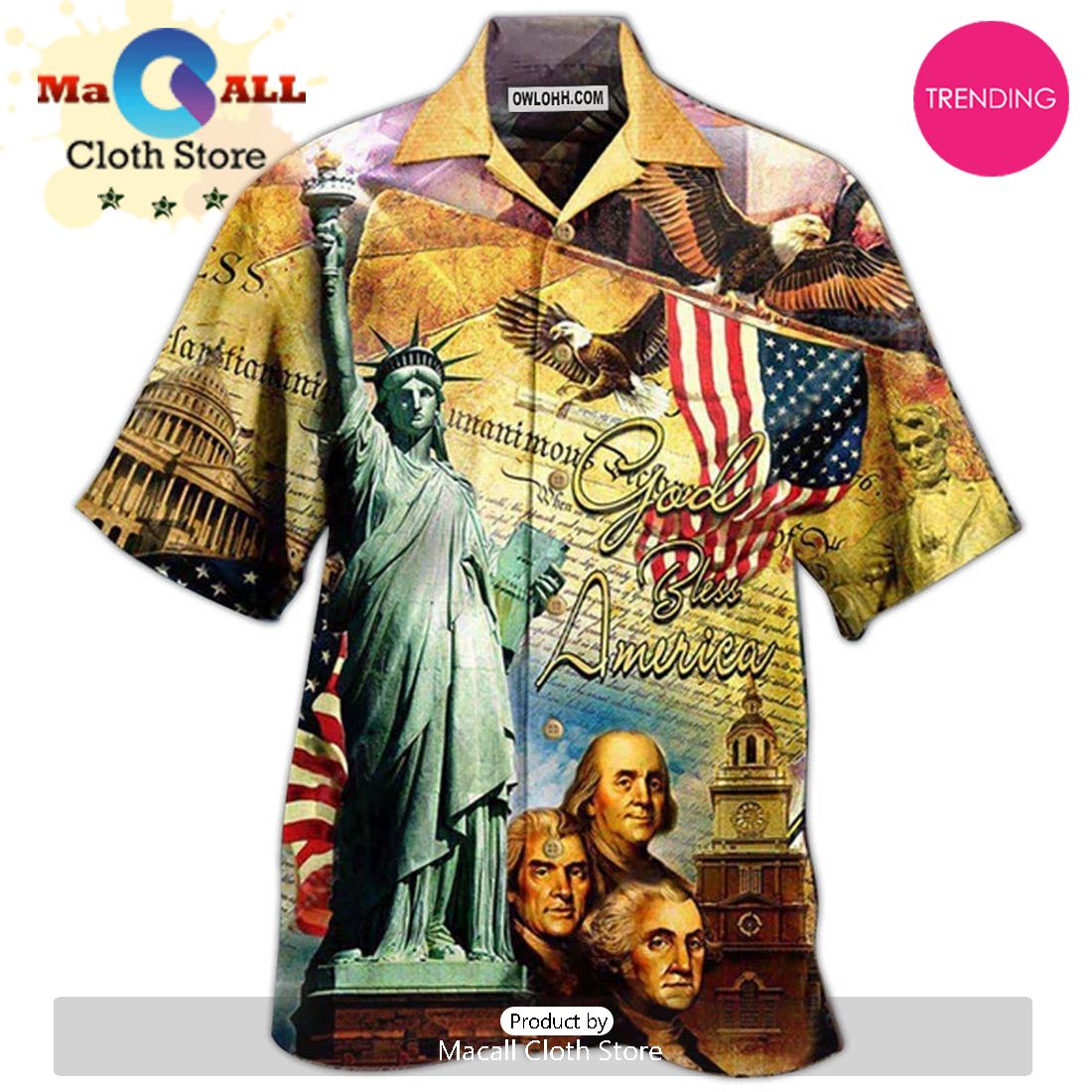 America We The People Patriotism Hawaiian Shirt
