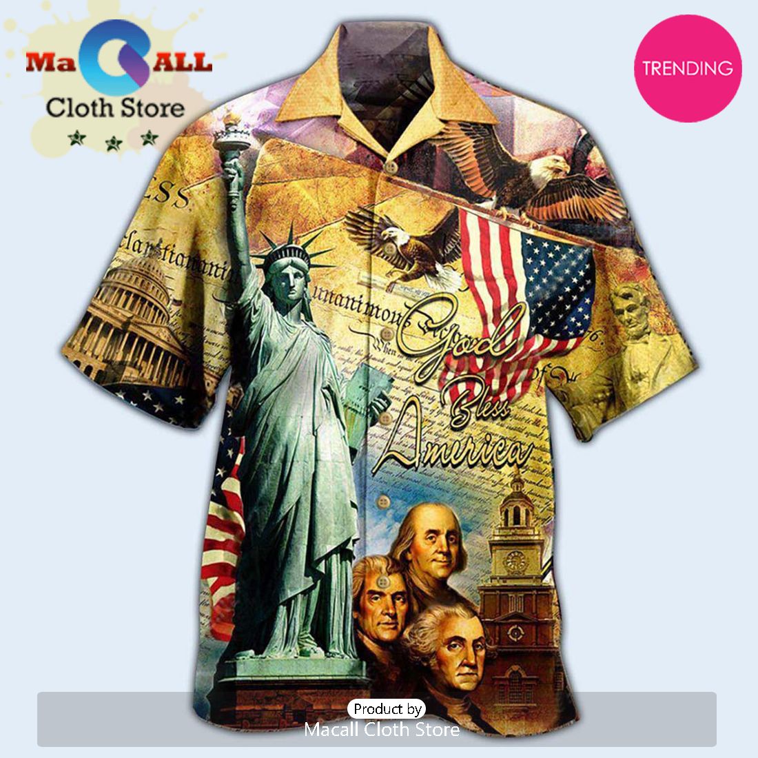 America We The People Patriotism Hawaiian Shirt