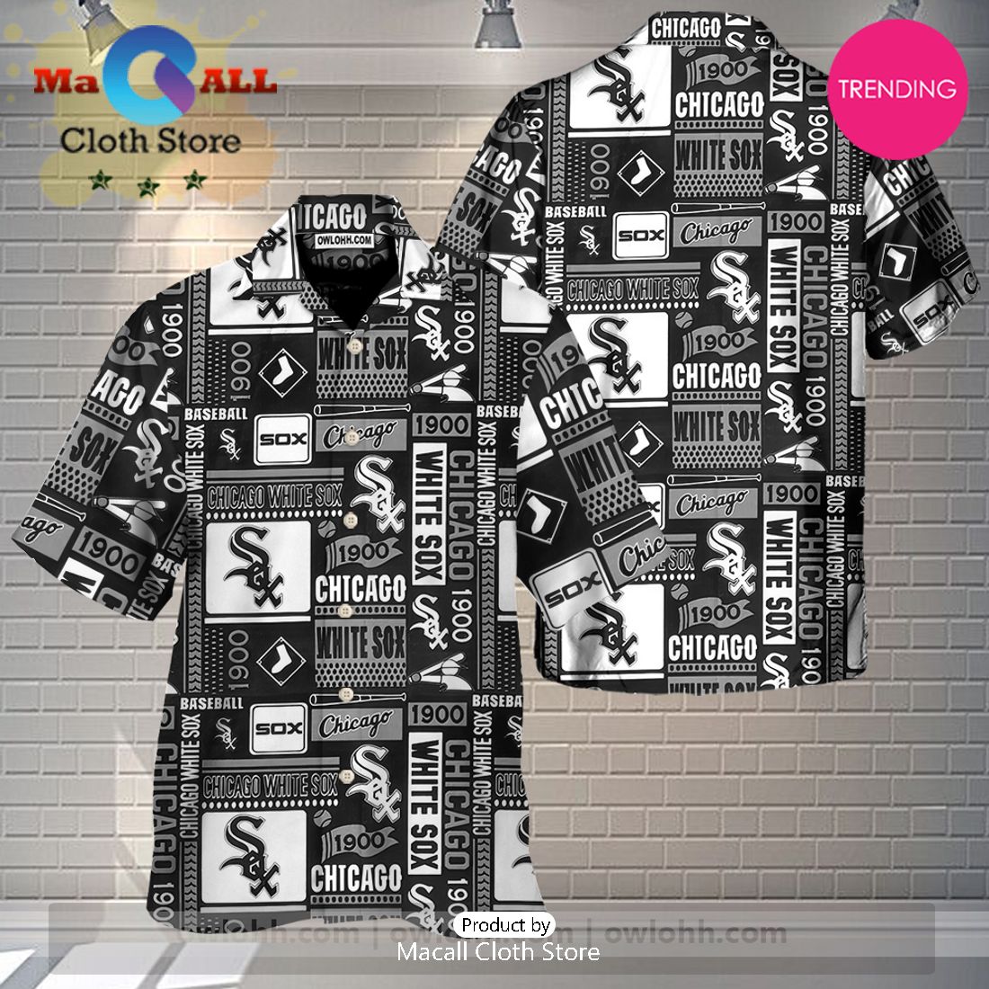 Chicago White Sox Baseball Hawaiian Shirt
