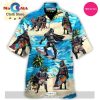 Coors Banquet Palm Tree Hawaiian Shirt