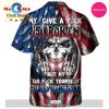 Skull Hello My Darkness My Old Friend I’ve Come To Drink With You Again Hawaiian Shirt