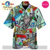 Looney Tunes Print Hawaiian Shirt
