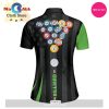 Billiard Blue Fire Polo Shirt For Men