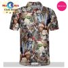 Christmas Star Trek Groot And Baby Yoda Comfort and Joy Christmas Polo Shirt