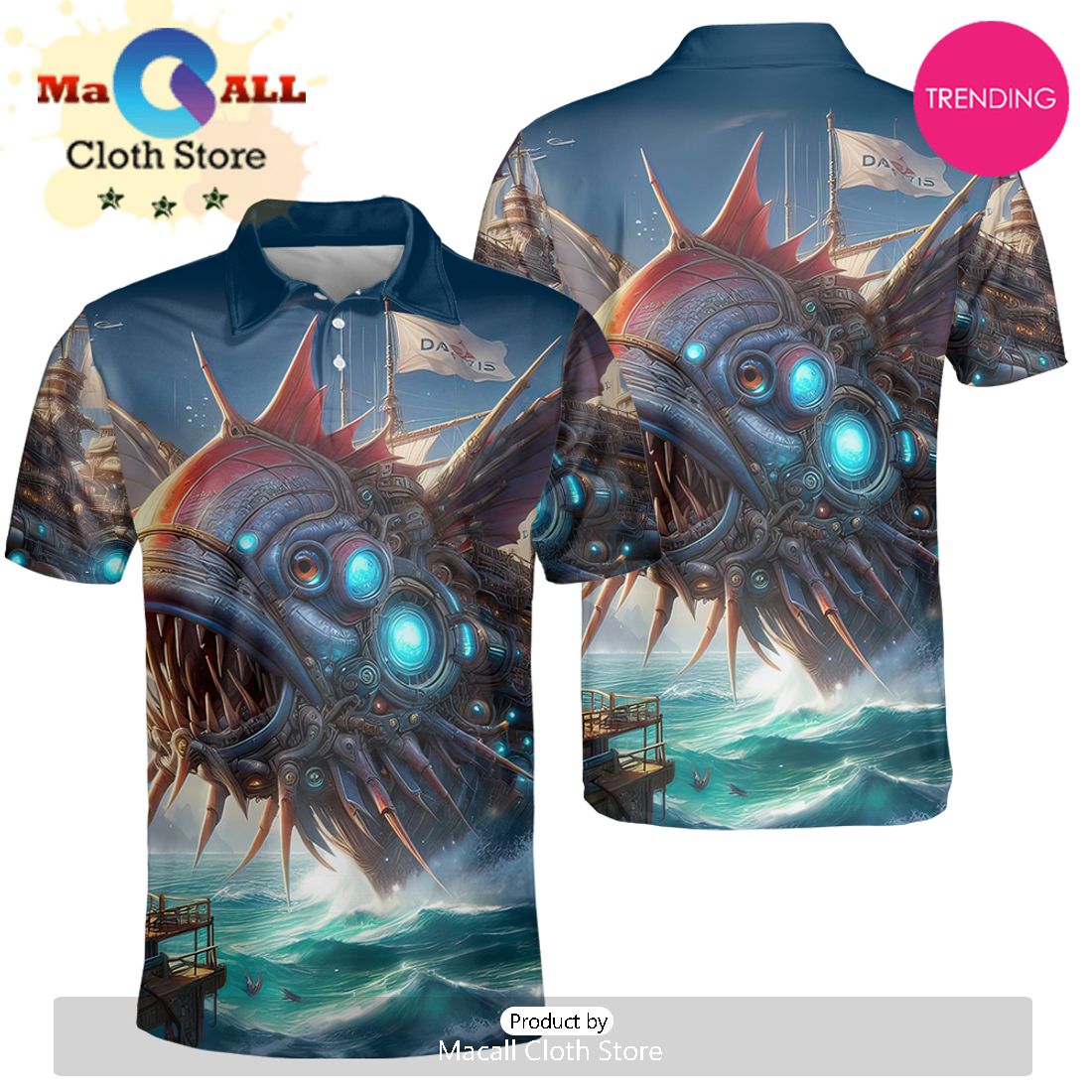 Custom Photo Special Polo Shirt