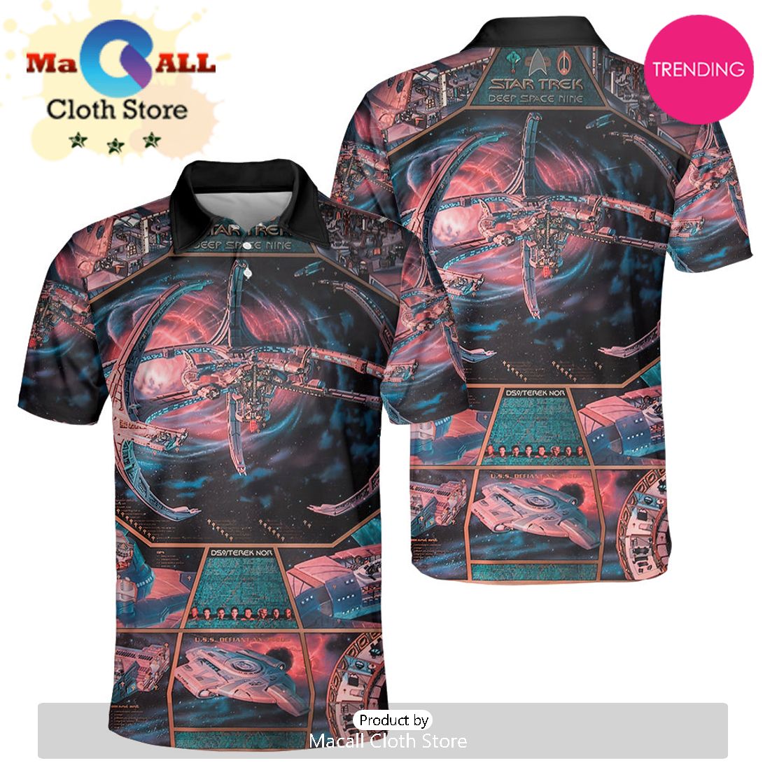 Star Trek Deep Space Nine Polo Shirt