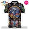 Star Trek Starry Night Fantaxy Ships Polo Shirt