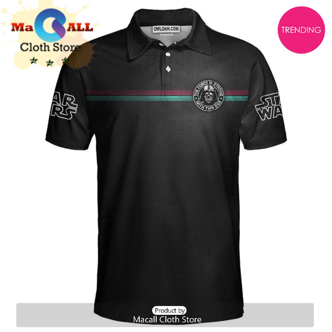 Star wars Father Of The Year Gilf For Fans Polo Shirt