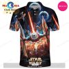 Star Wars The Empire Strikes Back White Purple Gift For Fans Polo Shirt