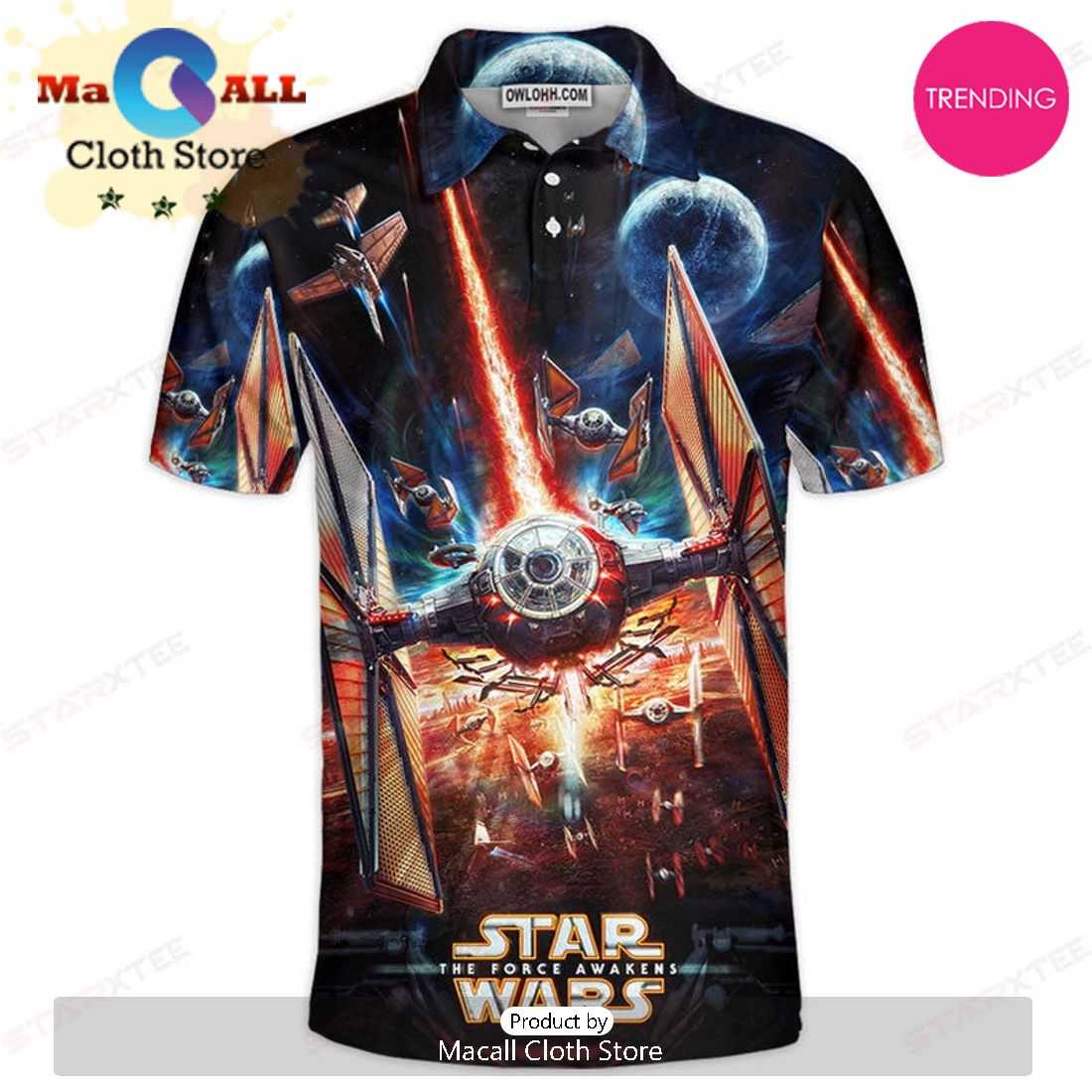 Star Wars The Force Awakens Gift For Fans Polo Shirt