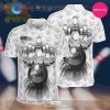 Strike Bowling Team Retro Polo Shirt For Men