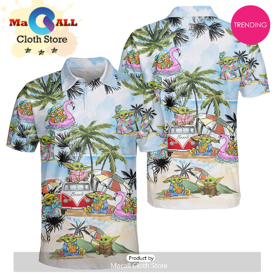 SW Disney Baby Yoda So Cool Polo Shirt