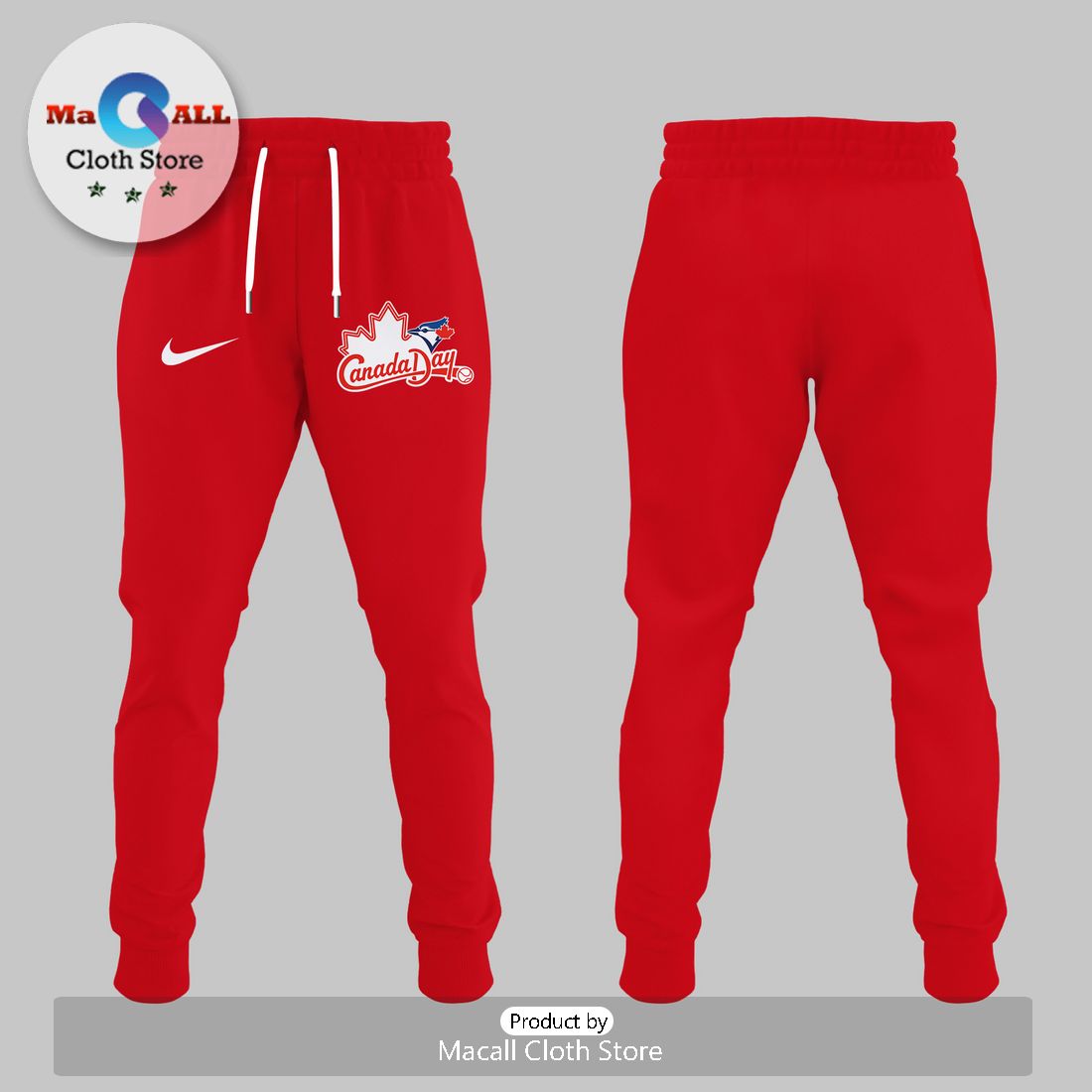 Canada Day Toronto Blue Jays MLB Red Hoodie And Pants