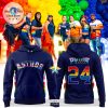 MLB Houston Astros 2024 Postseason Navy Hoodie And Pants