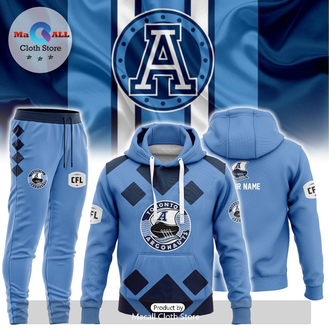 Toronto Argonauts Limited Indigenous Merch Hoodie And Pants