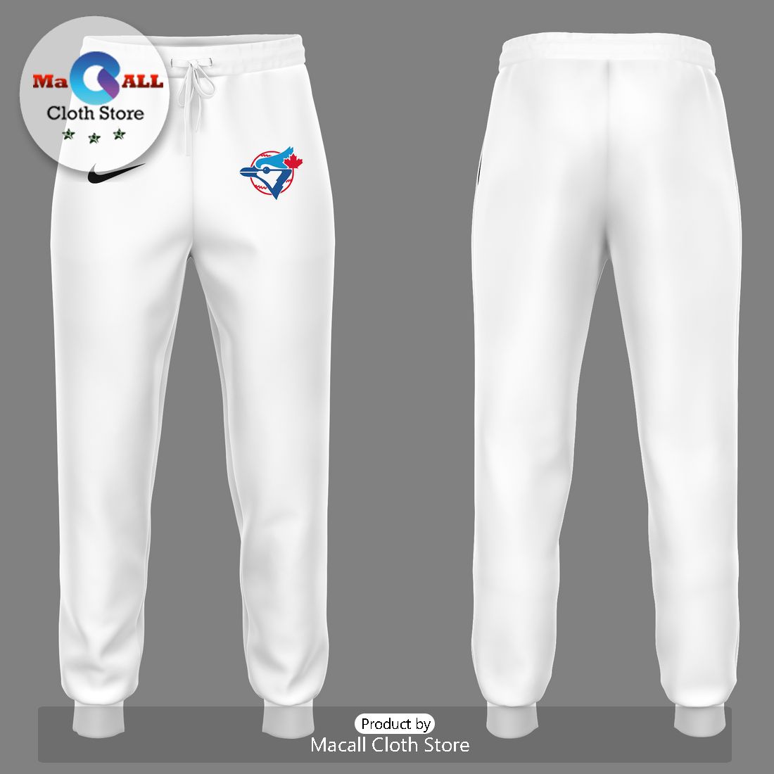 Toronto Blue Jays Baseball MLB White Hoodie And Pants