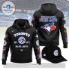 Toronto Blue Jays Baseball MLB White Hoodie And Pants
