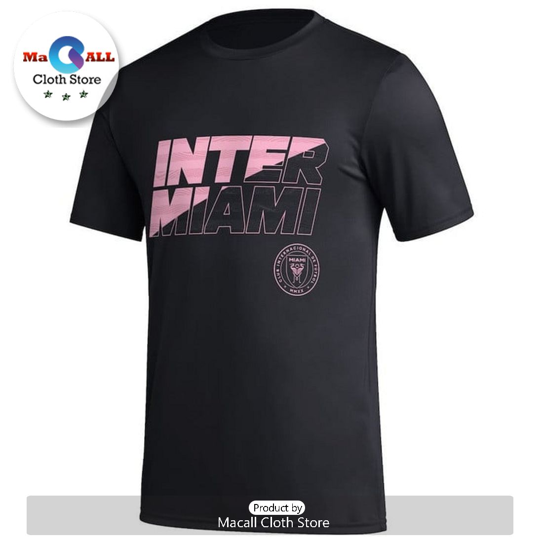 2024 Lionel Messi Inter Miami Black 3D Hoodie