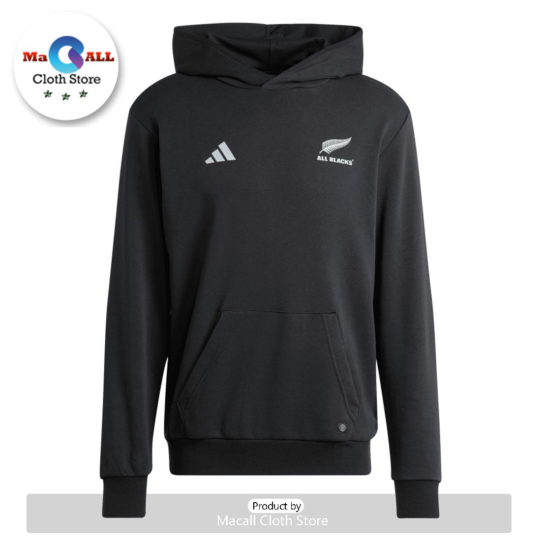 All Blacks Rugby Union Supporters 2024 Printed Hoodie 3D