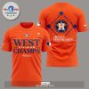 Fanatics Branded AL West Division Champions Navy 3D Hoodie