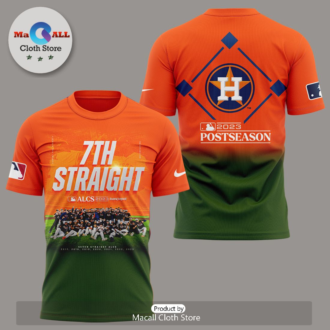 MLB Houston Astros 2023 ALCS 3D Hoodie MLB Houston Astros 2023 ALCS 3D Hoodie