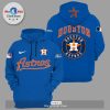 MLB Houston Astros 2024 Orange Hoodie 3D