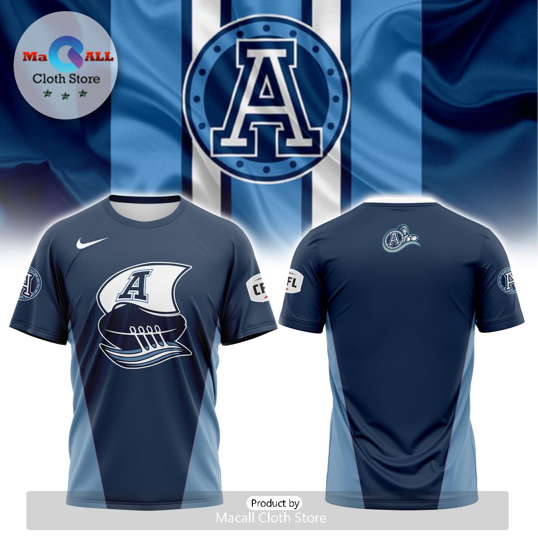 Team Toronto Argonauts 2024 Indigenous Merch Hoodie 3D