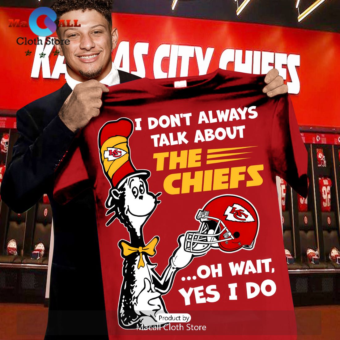 I Don’t Always Talk About The Chiefs Crew Neck T-Shirt