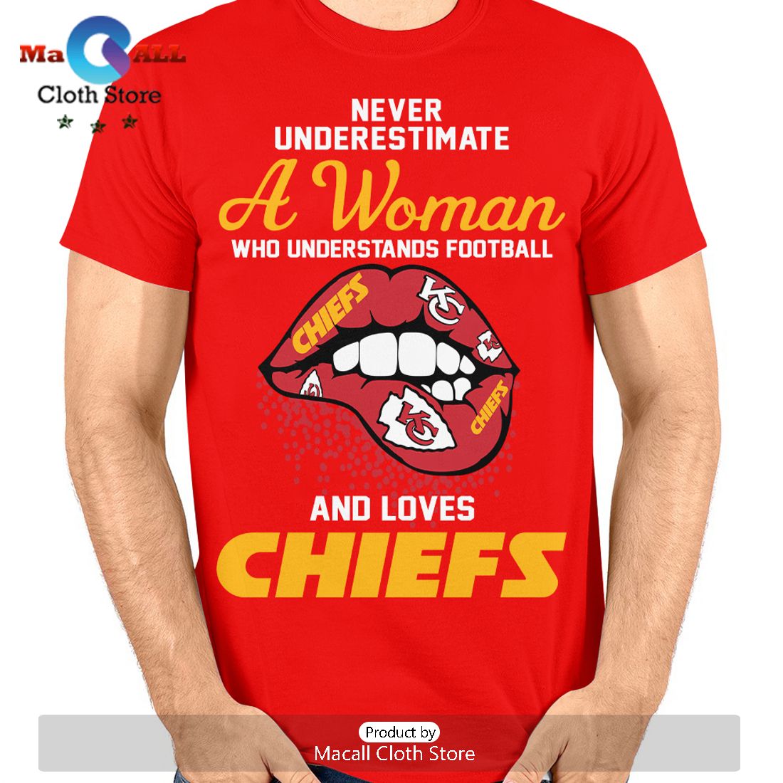Never Underestimate A Woman Who Is Chief Fan Crew Neck T-Shirt