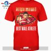Real Women Love FootBall Smart Women Love Chiefs Football Crew Neck T-Shirt