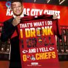 That’s What I Do I Drink I Grill Snoopy Go Chiefs Crew Neck T-Shirt