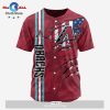 MLB Arizona Diamondbacks Pink Design Fight Breast Cancer Baseball Jersey