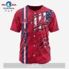 MLB Atlanta Braves Pink Design Fight Breast Cancer Baseball Jersey