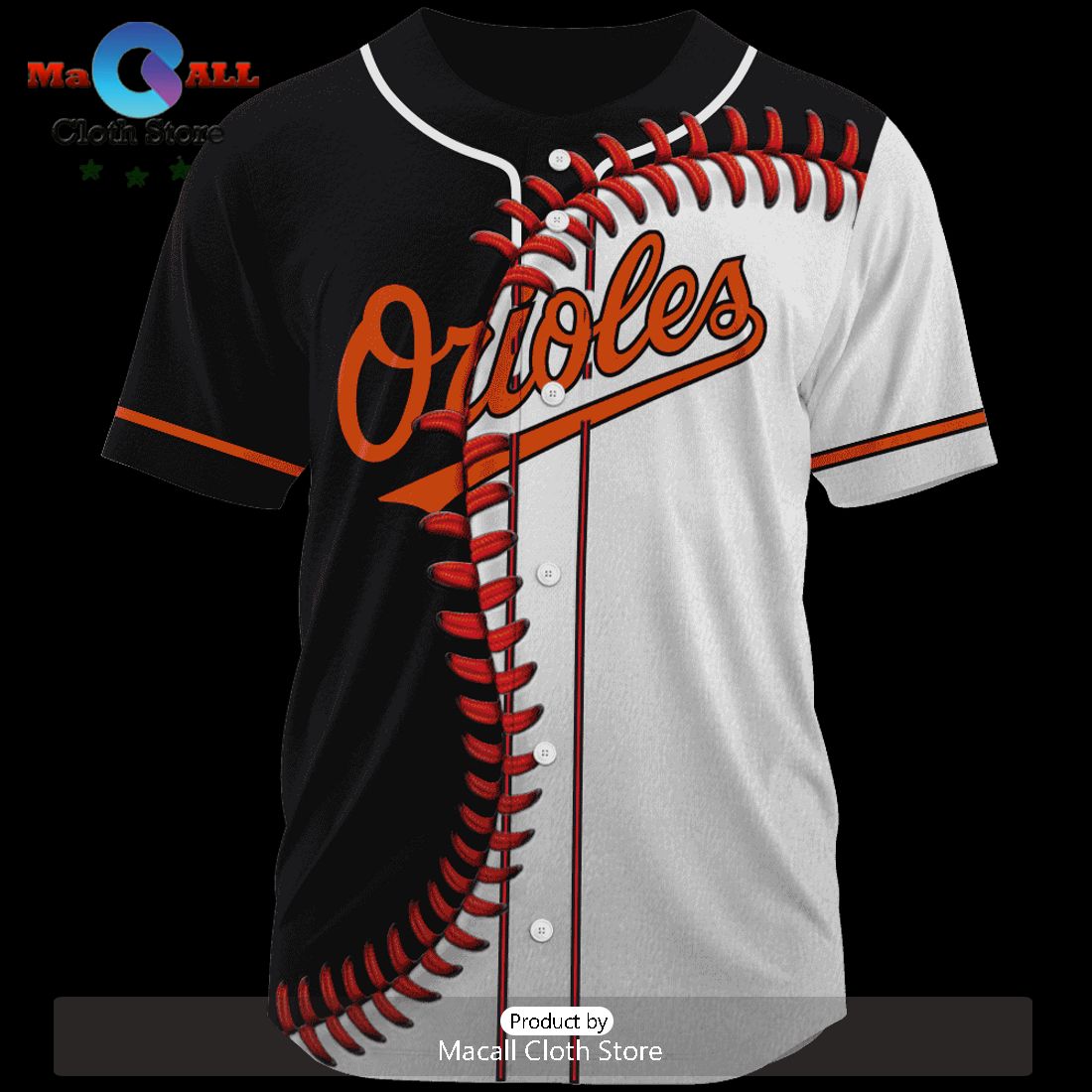 MLB Baltimore Orioles Personalized Mix Baseball Jersey
