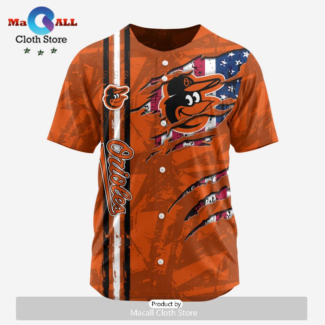 MLB Baltimore Orioles Special Design Baseball Jersey
