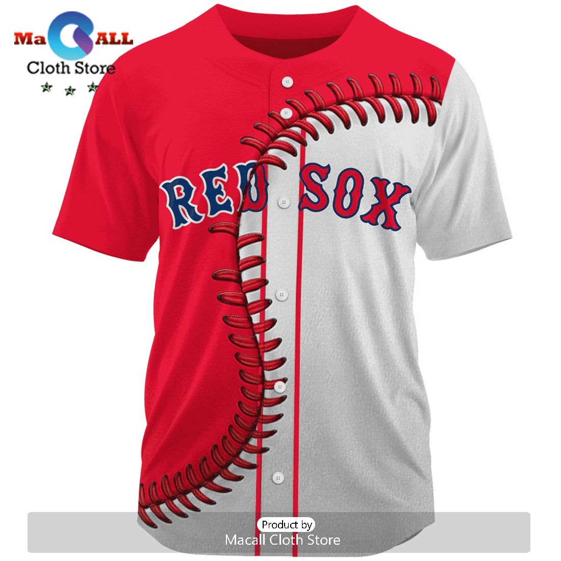 MLB Boston Red Sox Personalized Mix Baseball Jersey