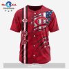 MLB Cleveland Guardians Personalized Mix Baseball Jersey