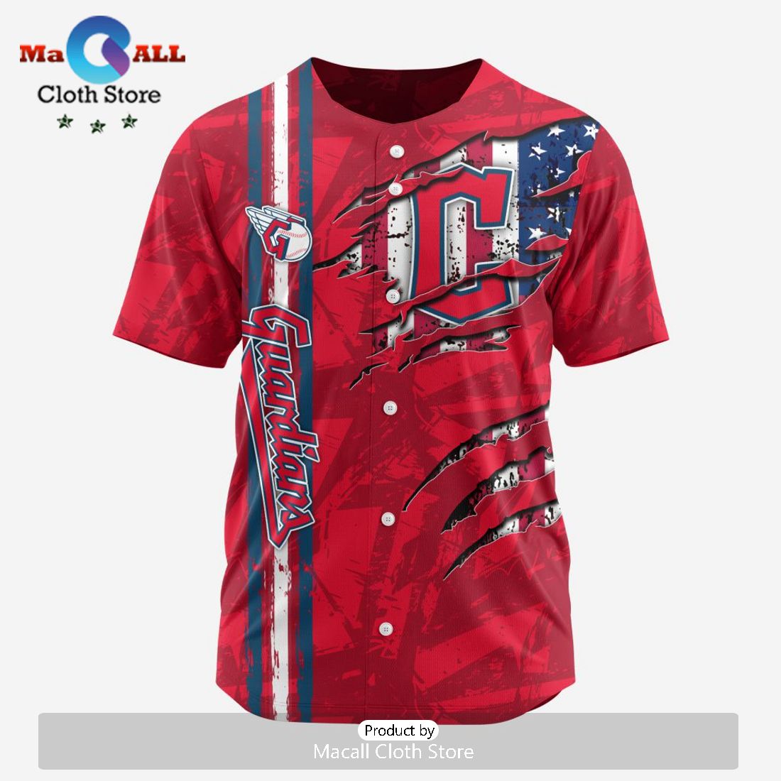 MLB Cleveland Guardians Special Design Baseball Jersey MLB Cleveland Guardians Special Design Baseball Jersey